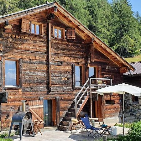 Chalet Biene - Swiss Alp Chalet With Sauna And Jacuzzi Ulrichen Luaran gambar