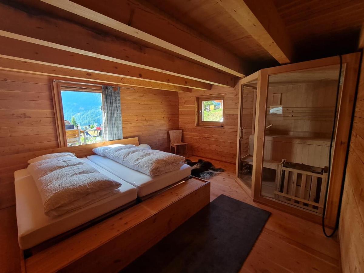 Chalet Biene - Swiss Alp Chalet With Sauna And Jacuzzi Ulrichen Luaran gambar